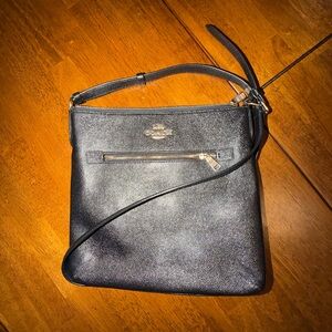 Coach Midnight Black Crossbody Bag